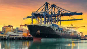 Russian cargo in Iranian warehouse ready for international shipping