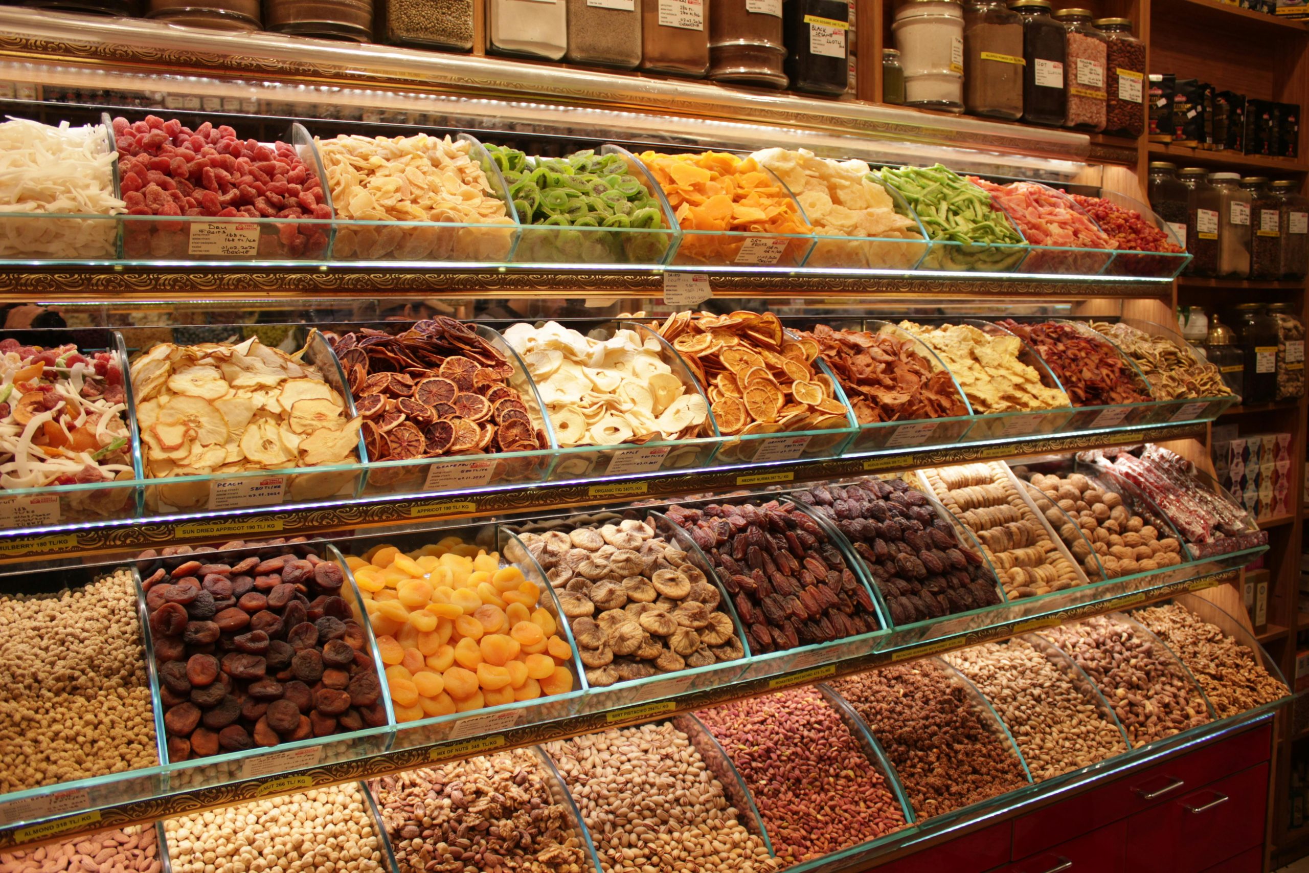 Iranian agricultural products Export of dried fruits and food from Iran to Russia