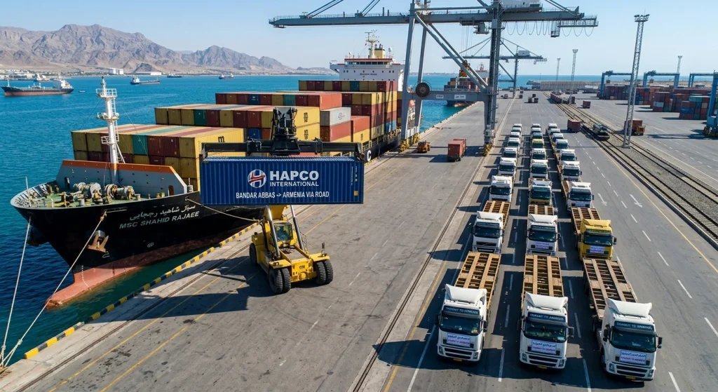 import car from dubai to armenia